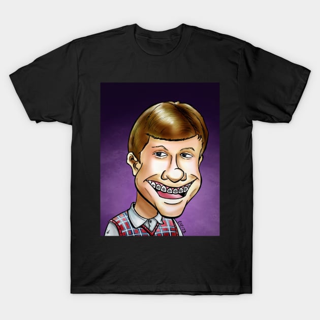 Bad Luck Brian T-Shirt by CIZDIBUJOS